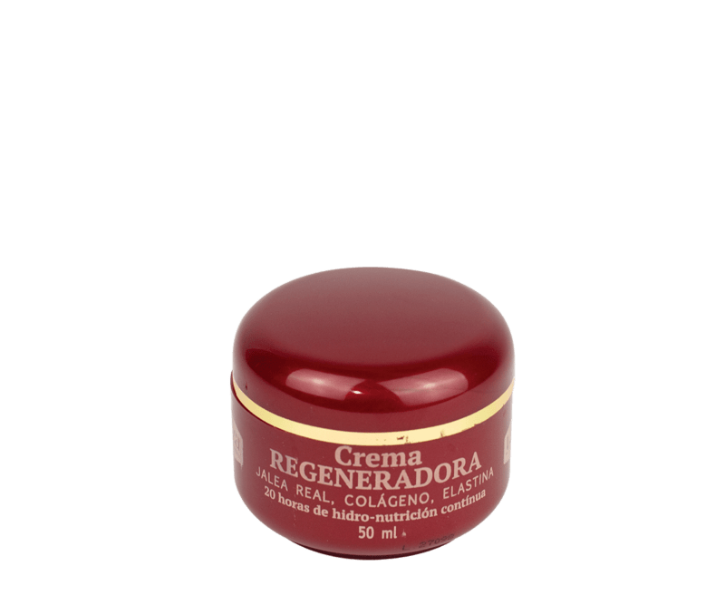 Crema Regeneradora Antiarrugas con Jalea Real, Colágeno y Elastina.
